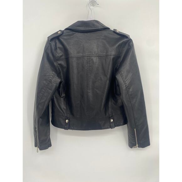 yadanluwa Black Bomber Motorcycle Jacket M - Picture 5 of 7